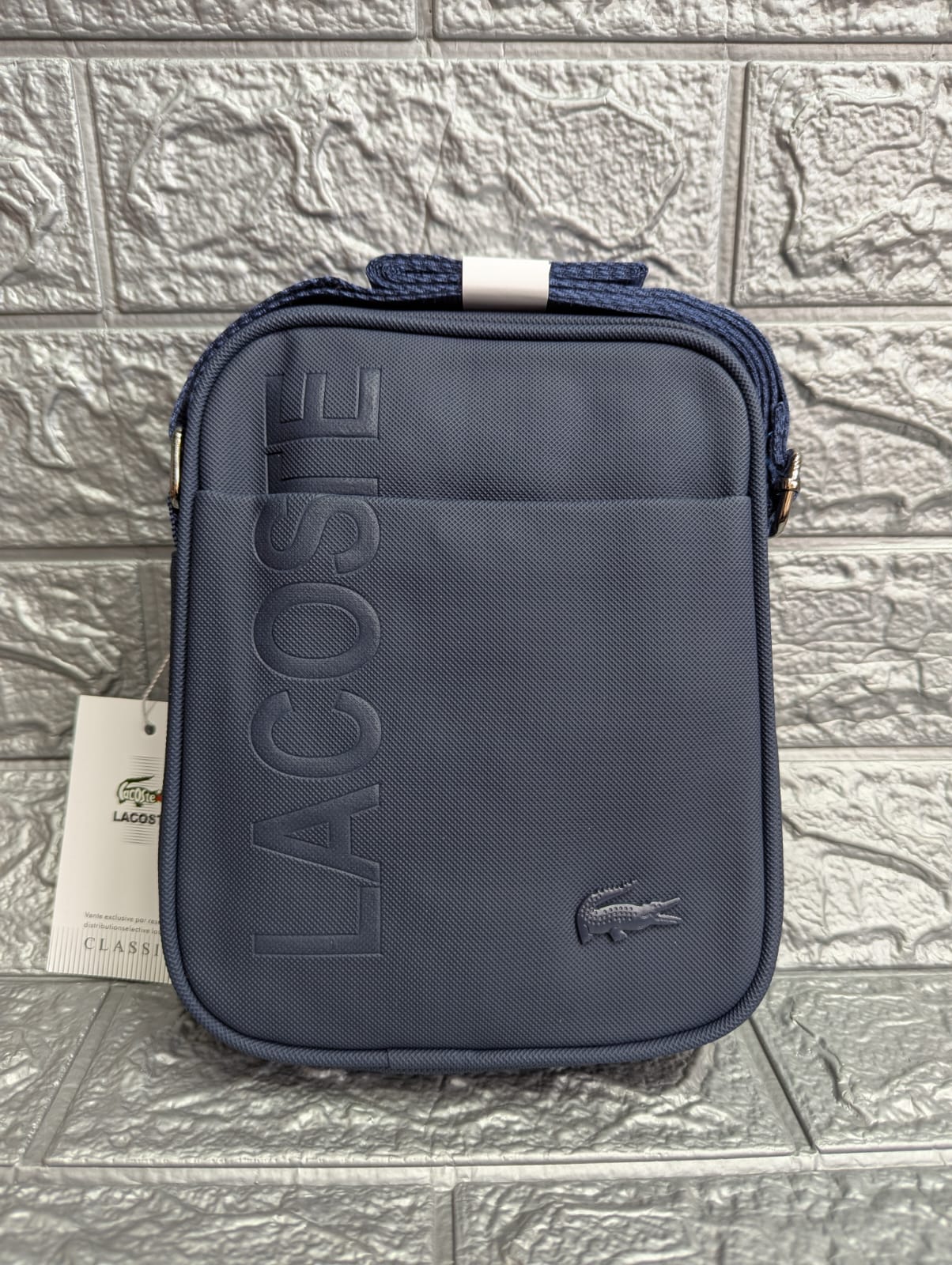 LACOSTE-INSPIRED CROSSBODY BAG