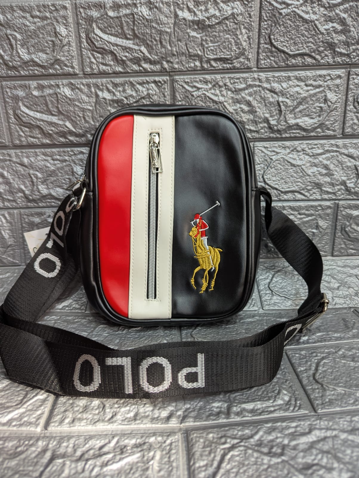 POLO INSPIRED CROSSBODY BAG